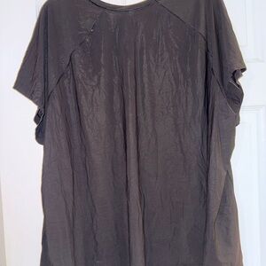 Athleta Black Short Sleeve Top